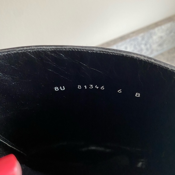 VTG Stuart Weitzman Studded Snake/Croc Skin Leather Boots 6 - Picture 8 of 10